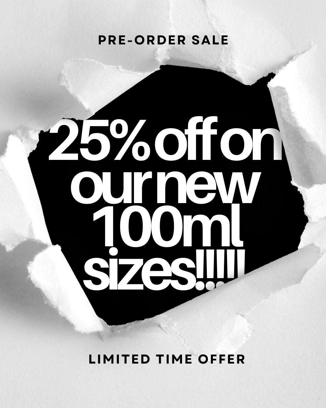 100ml PRE-ORDERS